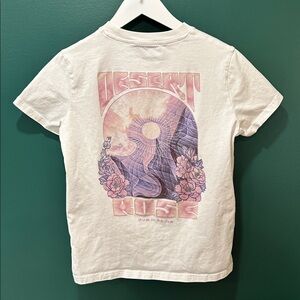 Rue De Seine Cream Desert Rose Tee